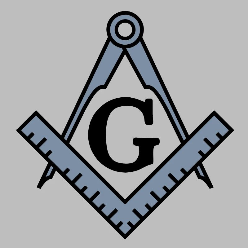 franc-maçon symbole, équerre & compas maçonniques