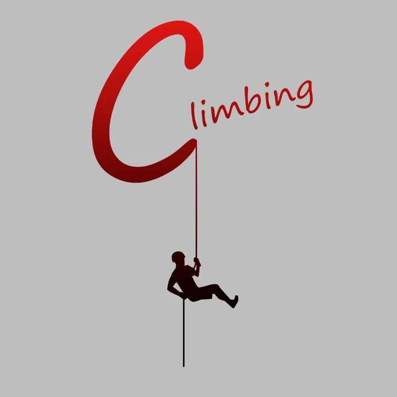 Klettern Kletterer Climbing Abseilen