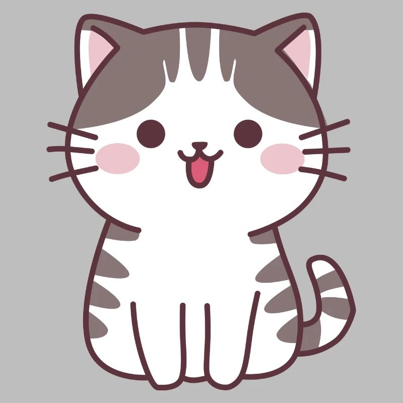 Cute Cat - Comic Cat