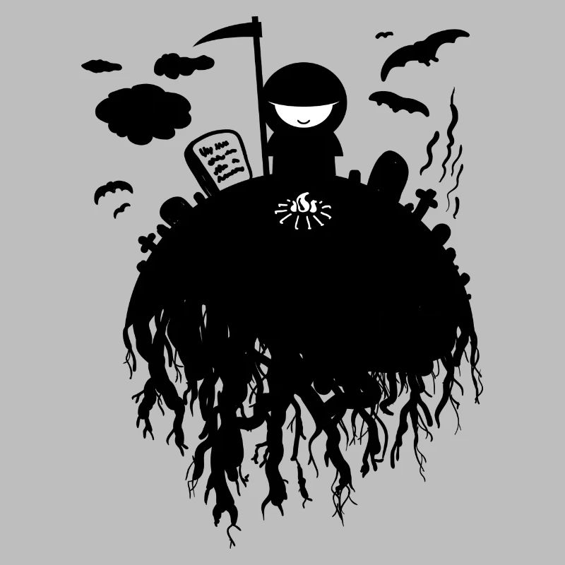 Halloween graveyard