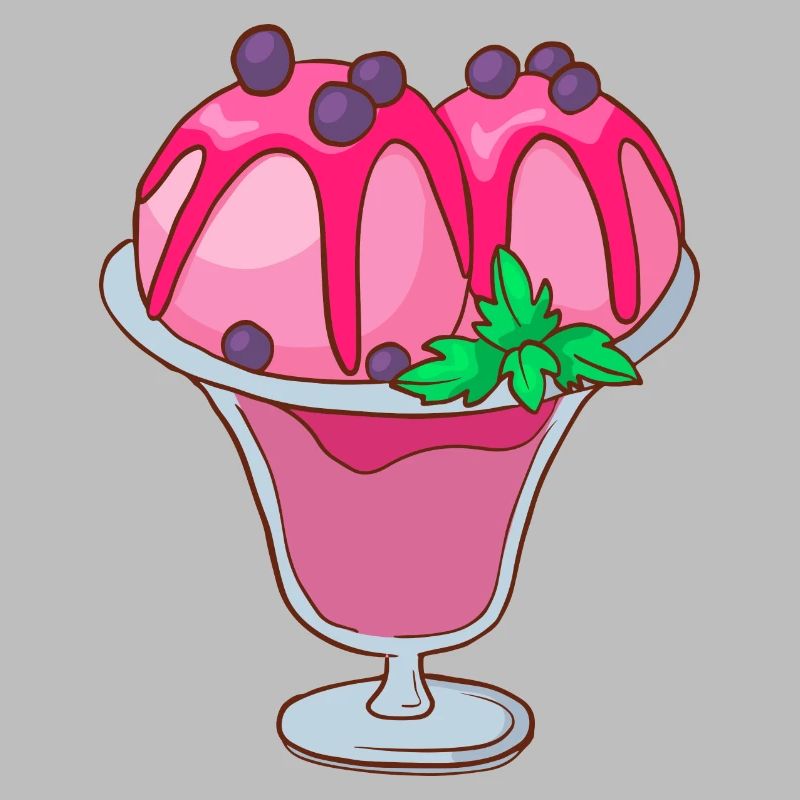 Eis Speiseeis Eiskrem Eiscreme Kugeleis Eisbecher