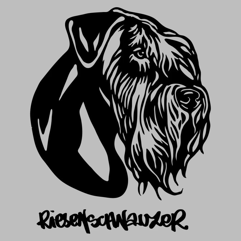 RIESENSCHNAUZER withoutBackground text