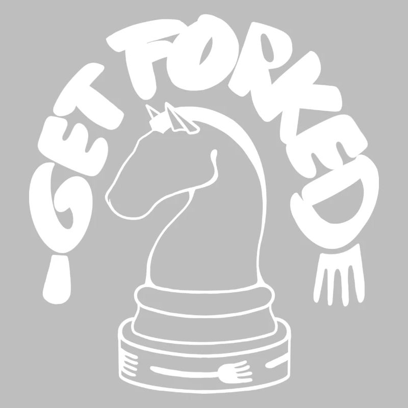Schach - Springergabel - Get forked