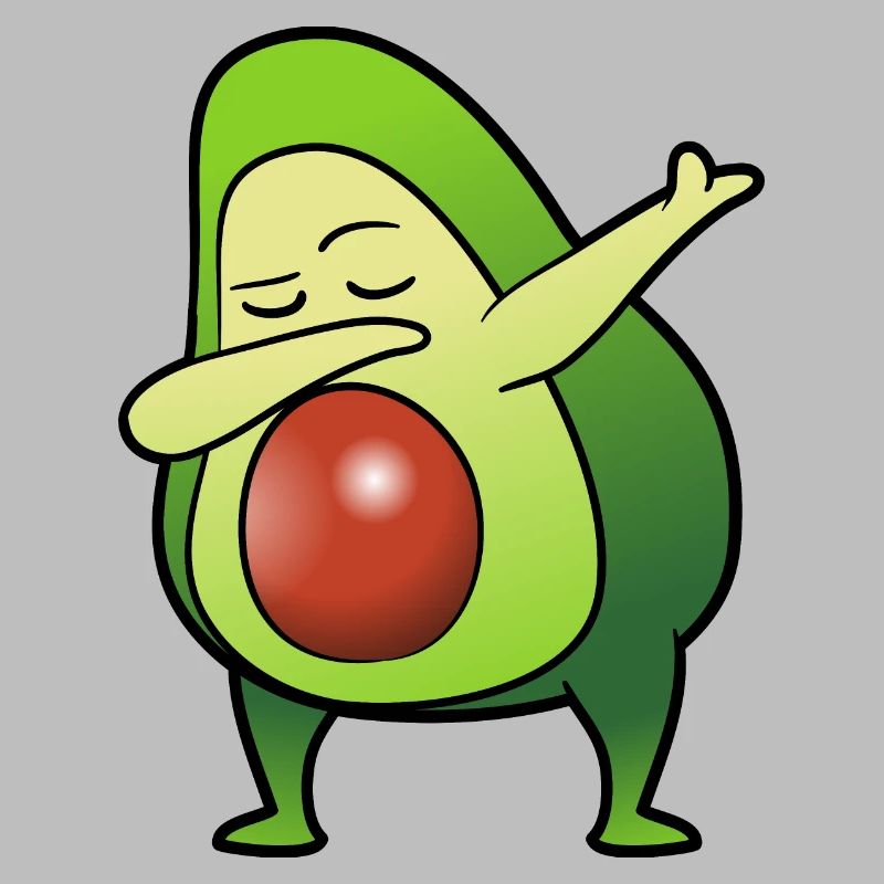 Dabbing Dab Dancing avocado avocado pear