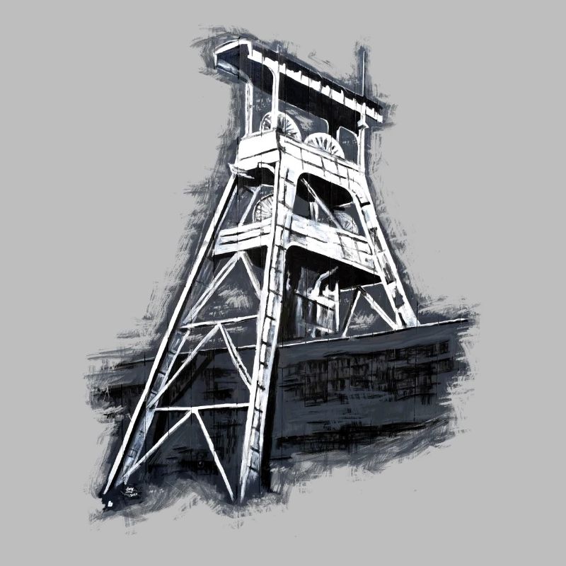 Herten Colliery Ewald Puits 7