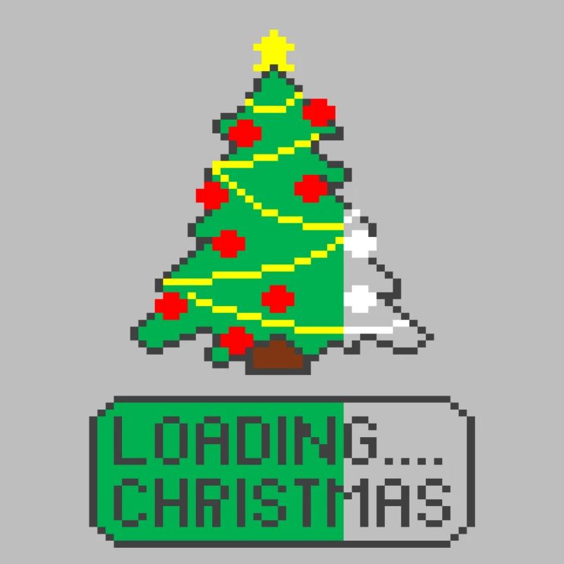 Weihnachtsbaum wird geladen