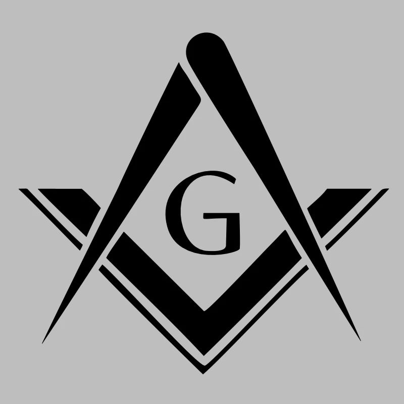freemason symbol, masonic square & compass
