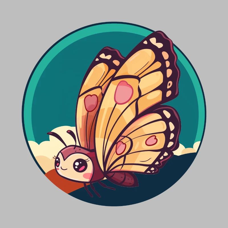 Schmetterling Waldbewohner Tier
