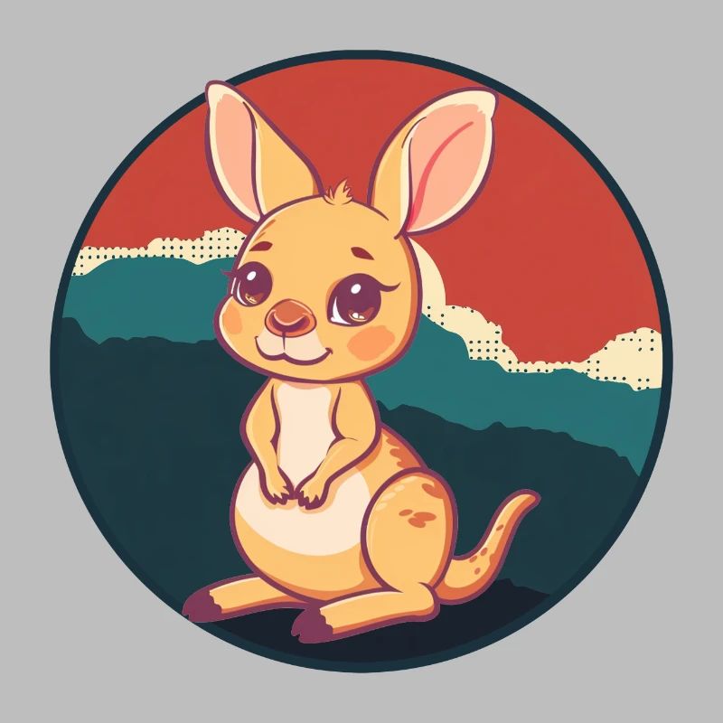 Kangaroo Aussie Kaenguru
