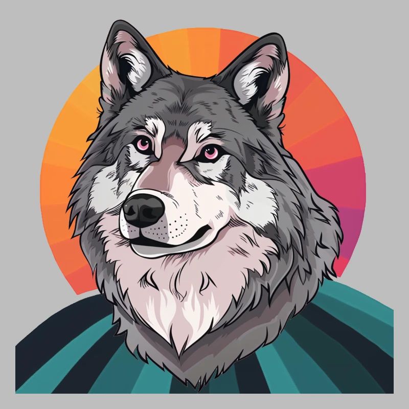 Wolves Full Moon Wolf