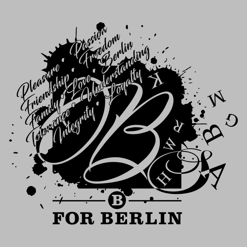 B for Berlin - Wishes - Männer Kapuzenpullover