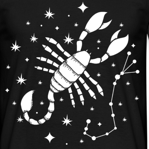 Sternzeichen Furchtloser Skorpion Oktober November - Männer T-Shirt