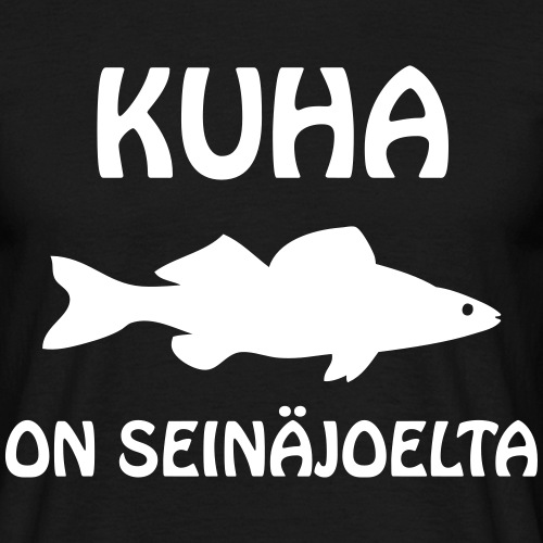 KUHA ON SEINÄJOELTA - Miesten t-paita