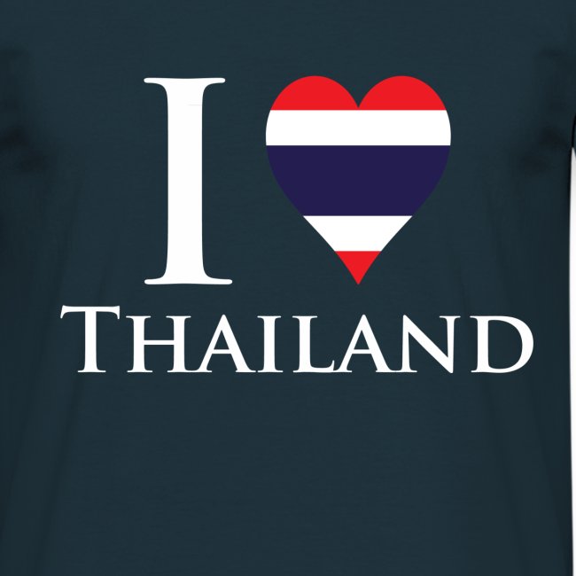 I Love Thailand Black