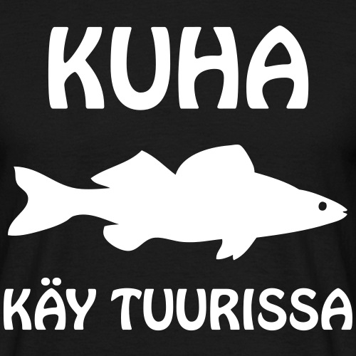 KUHA KÄY TUURISSA - Miesten t-paita
