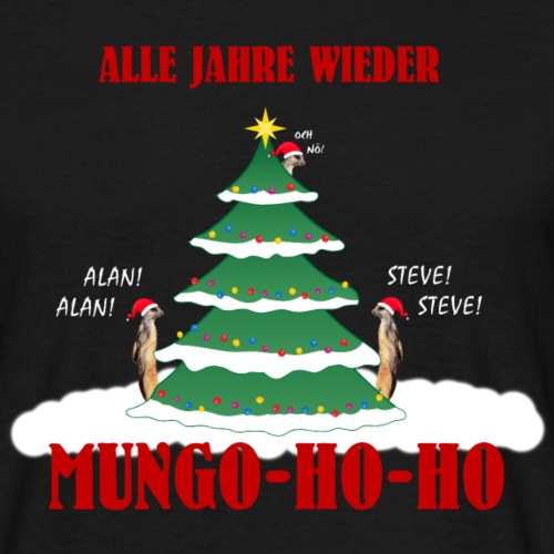 Mungo Steve und Alan Weihnachten Shirt Geschenk - Männer T-Shirt