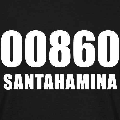 00860 SANTAHAMINA - Miesten t-paita