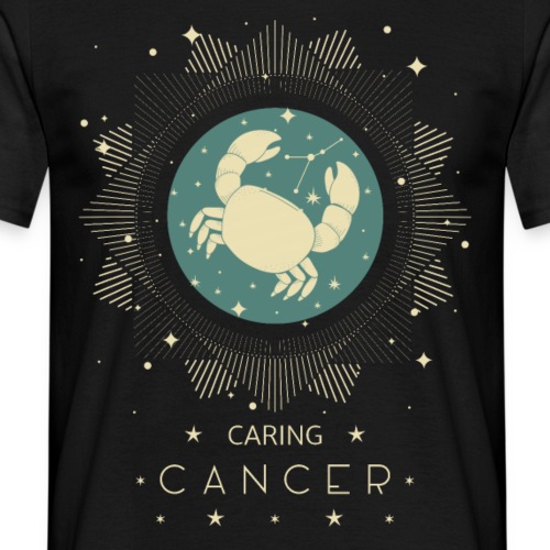 Beschützender Krebs Sternbild Monat Juni Juli - Männer T-Shirt