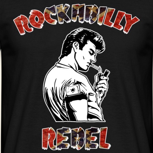 Rockabilly Rebel - T-shirt Homme