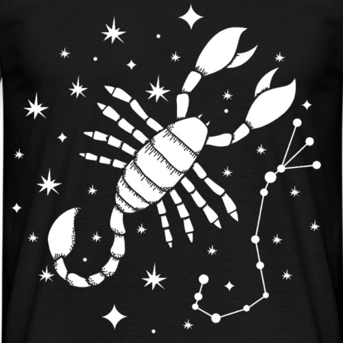 Sternzeichen Furchtloser Skorpion Oktober November - Männer T-Shirt