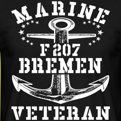 F207 BREMEN Marine Veteran - Männer T-Shirt