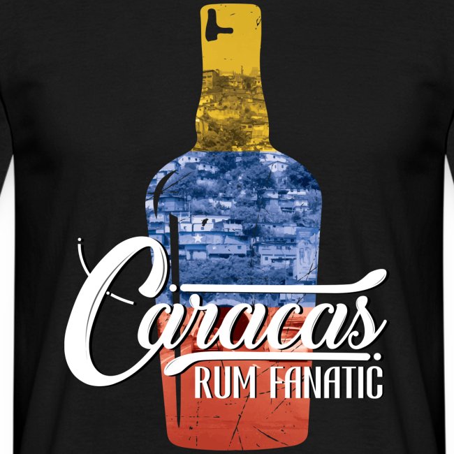 T-shirt Rum Fanatic - Caracas, Wenezuela