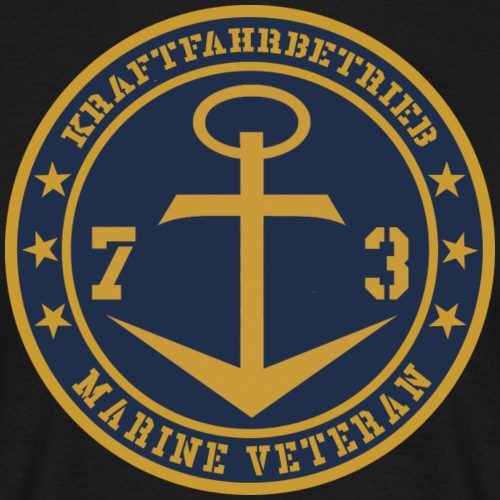 Marine Veteran 73er KRAFTFAHRBETRIEB - Männer T-Shirt