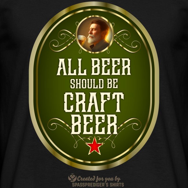 Craft Beer T-Shirt Design mit witzigem Spruch