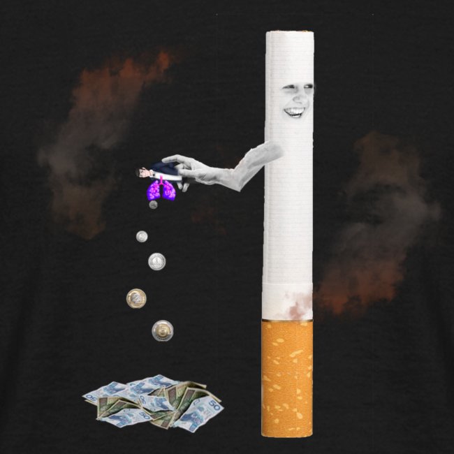 Wzór (nie) palacza. koszulki i gadżety