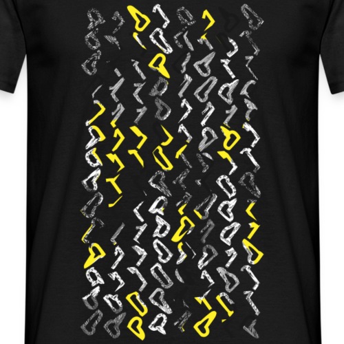 Technikliebe Muster - Männer T-Shirt