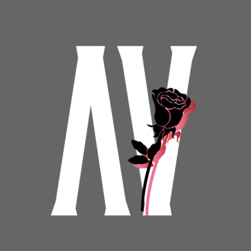 Logo AV avec rose - T-shirt Homme