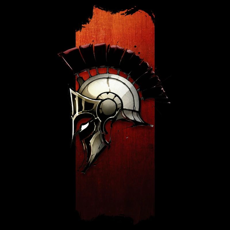 Warrior's Crest: Spartan Helmet