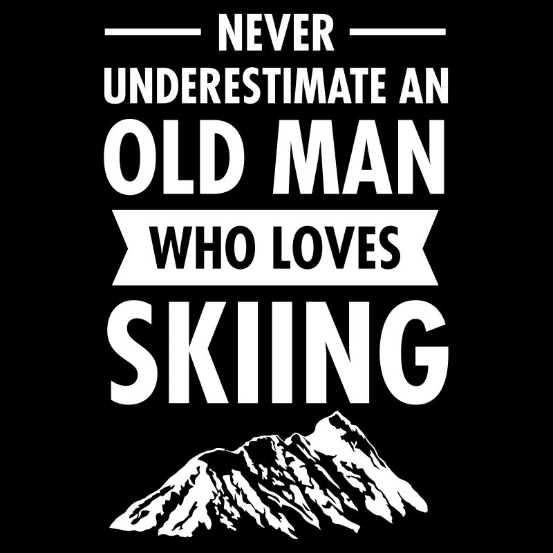 Old Man - Skiing