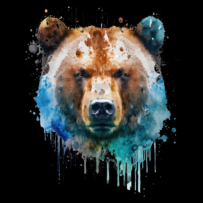 Bär - Aquarell