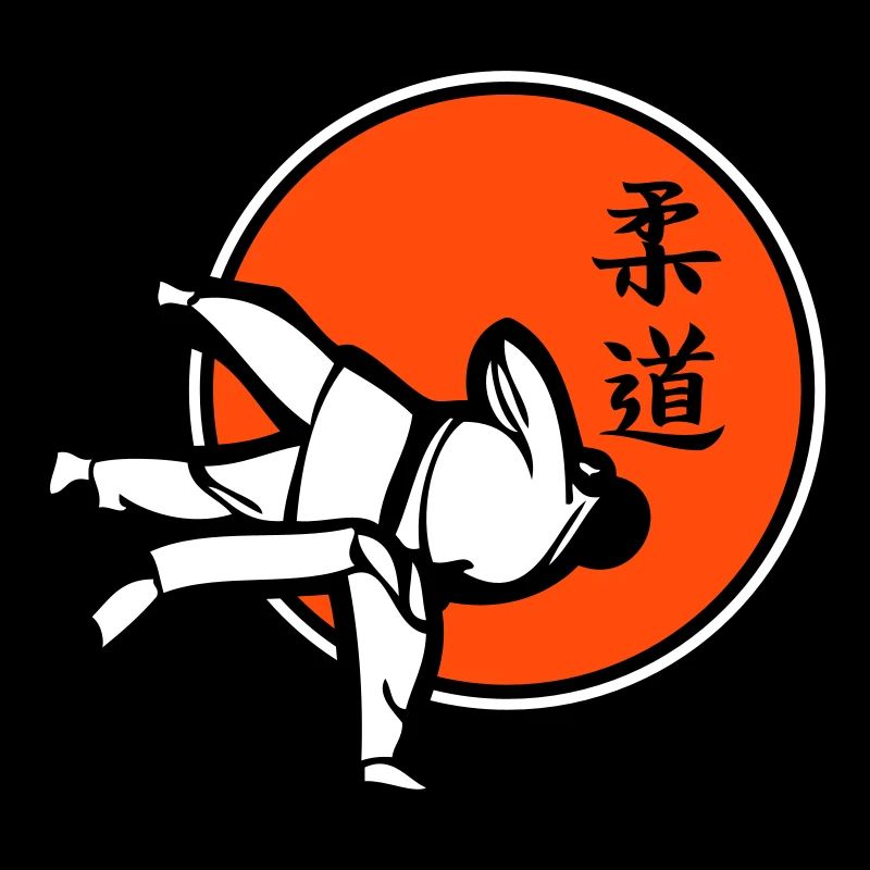 Judo dreifarbig