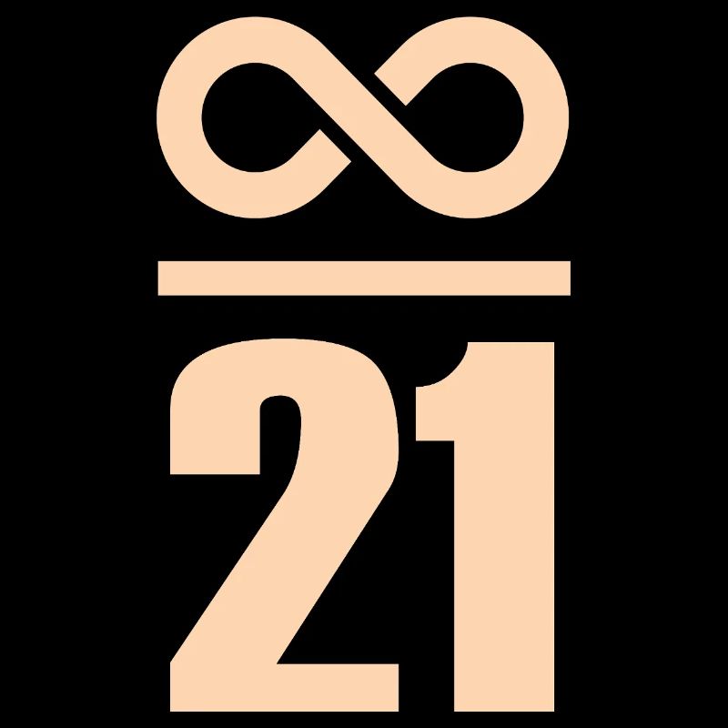 Infinite by 21 million Bitcoin Infinity