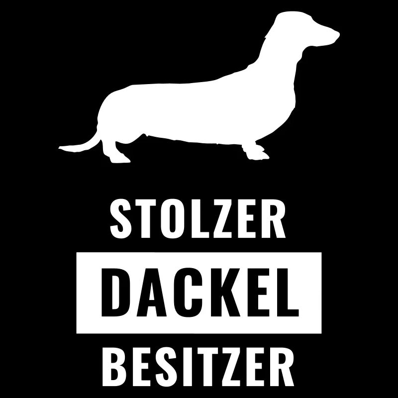 Dackel - Stolzer Besitzer
