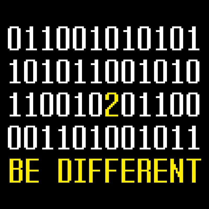 Be different