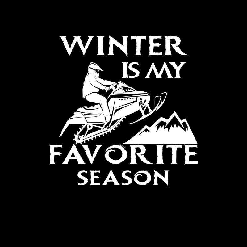 L’HIVER EST LE TShirT DE SAISON PRÉFÉRÉ