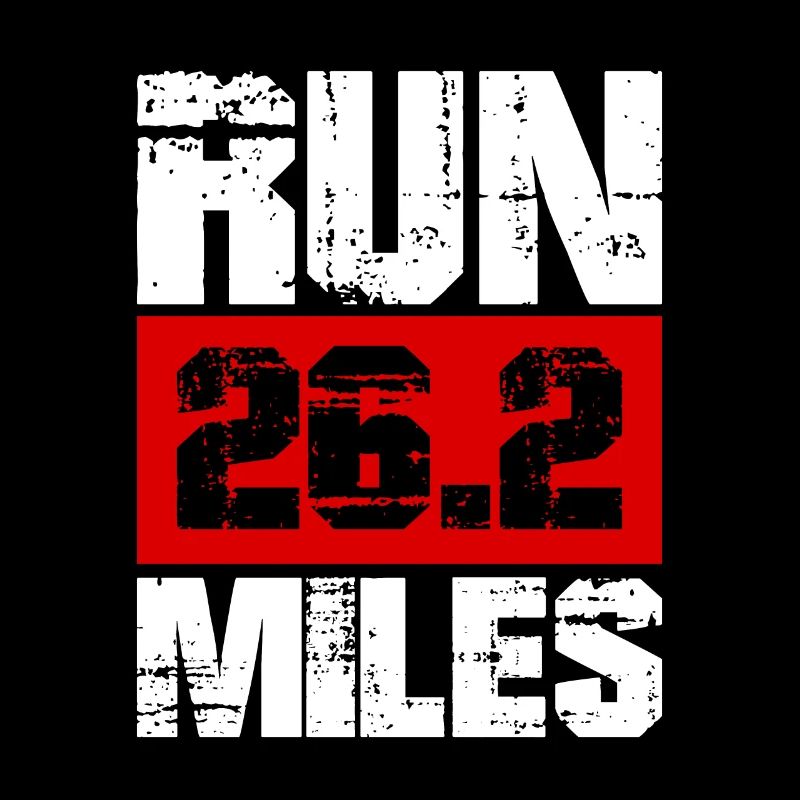 Courir le défi du marathon de 26,2 miles
