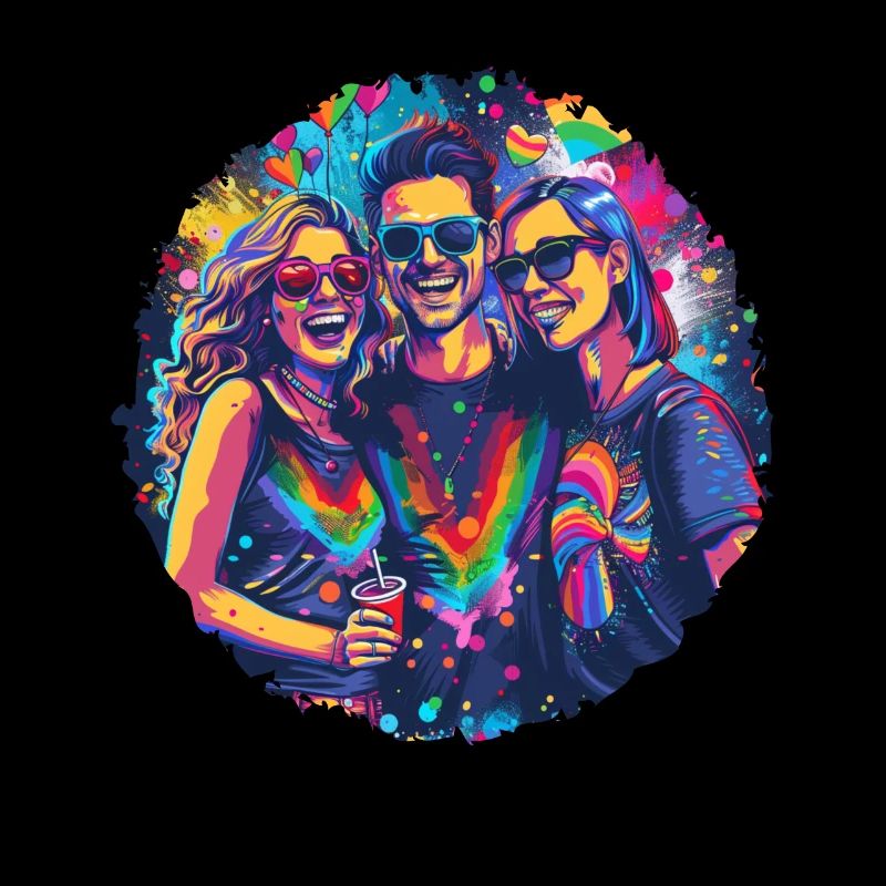 Rainbow Connection Embrace, Happy Pride