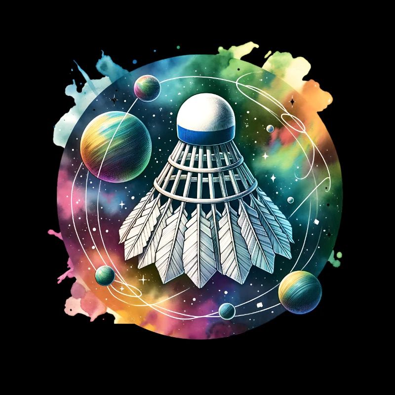 Design de badminton cool