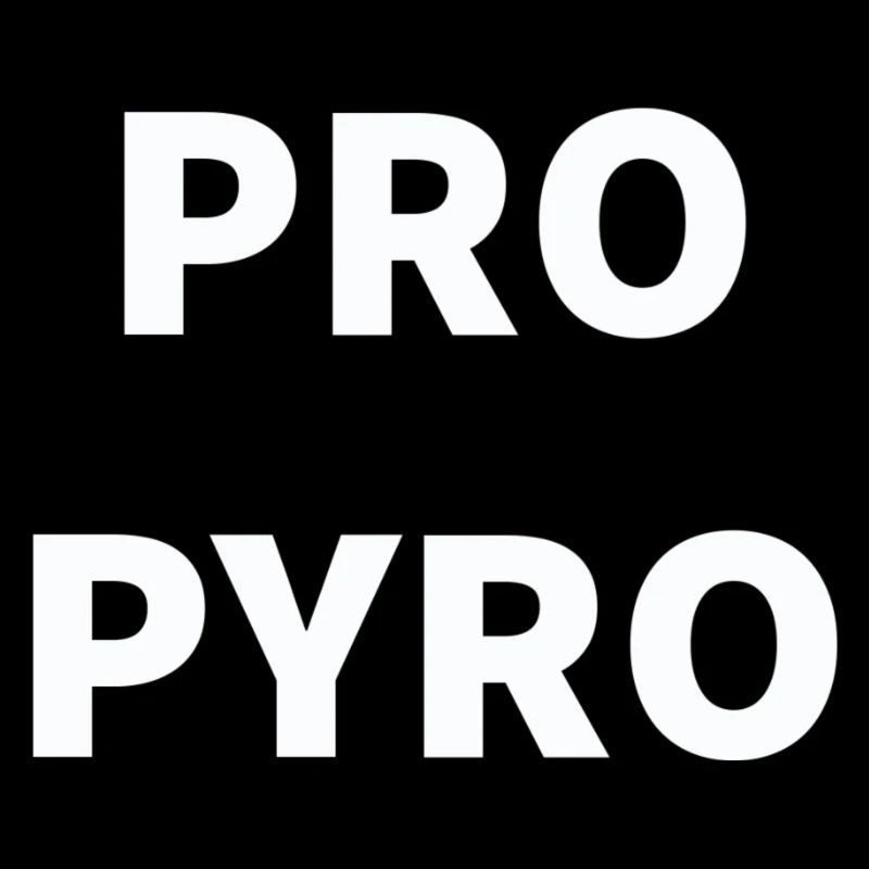 Pro Pyro - Schriftzug