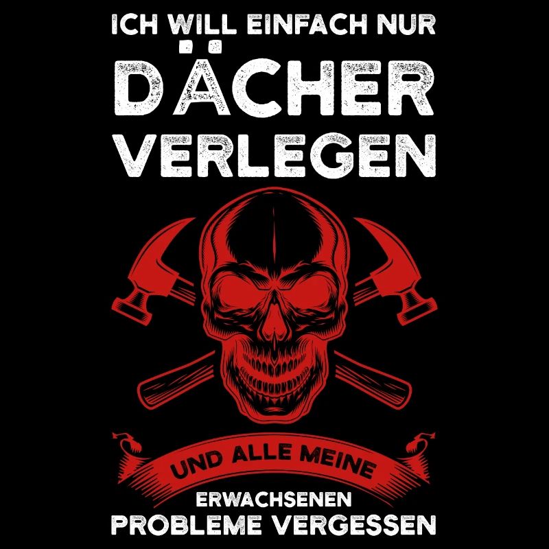 Dachdecker Beruf Dachdeckermeister Geschenk
