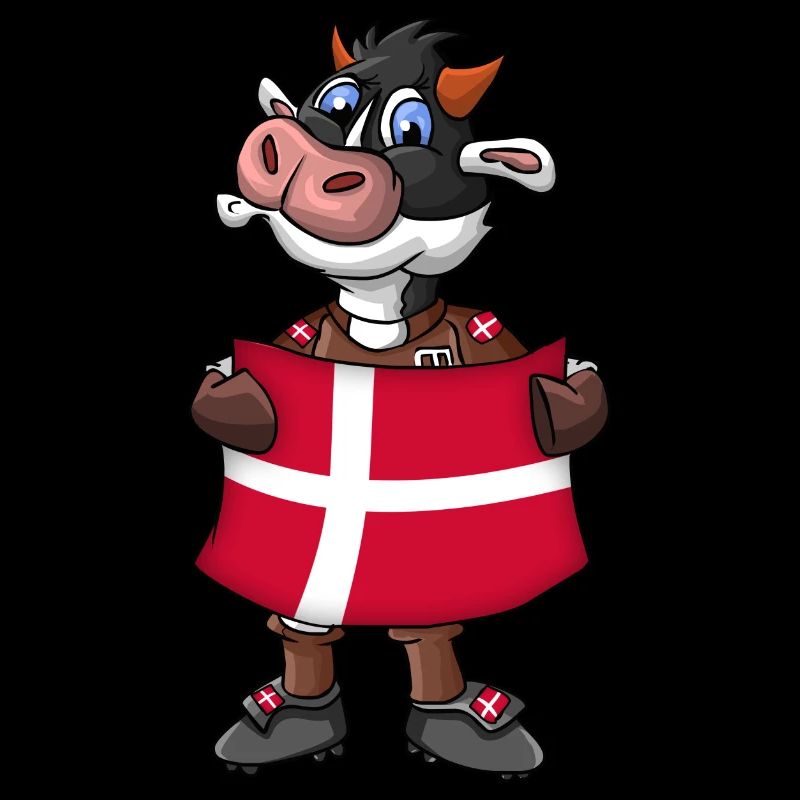 Danemark Fan de vache
