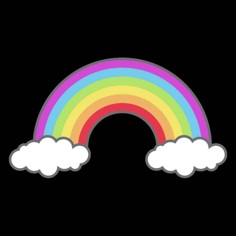 Spezieller Regenbogen - Umgeschaltete Farben