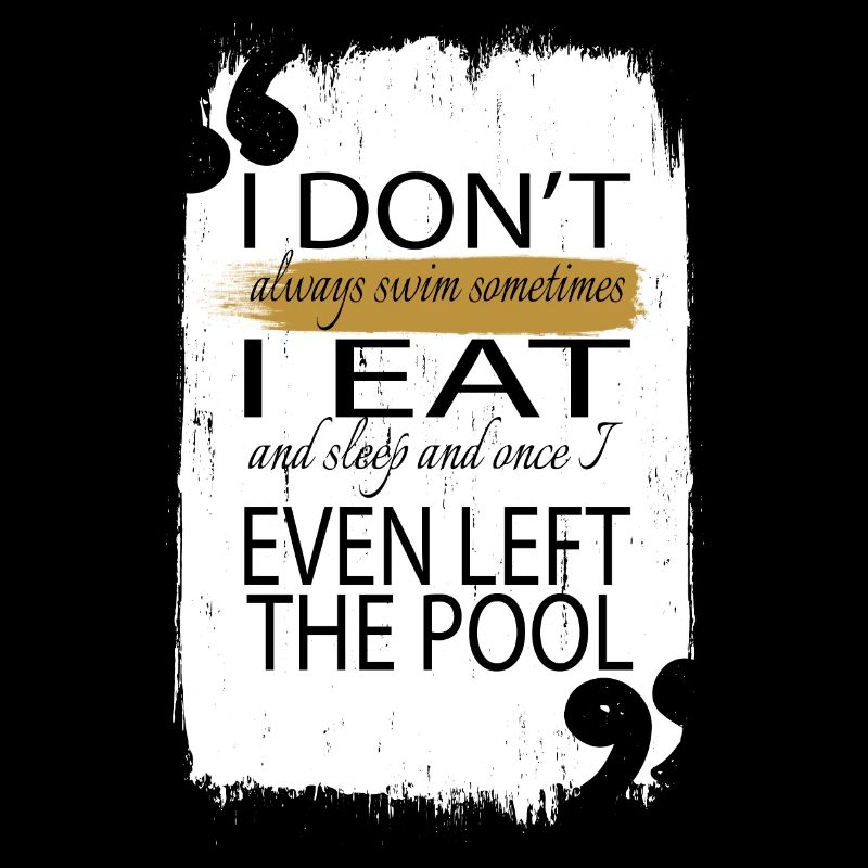 T-shirts de piscine Cool Bday
