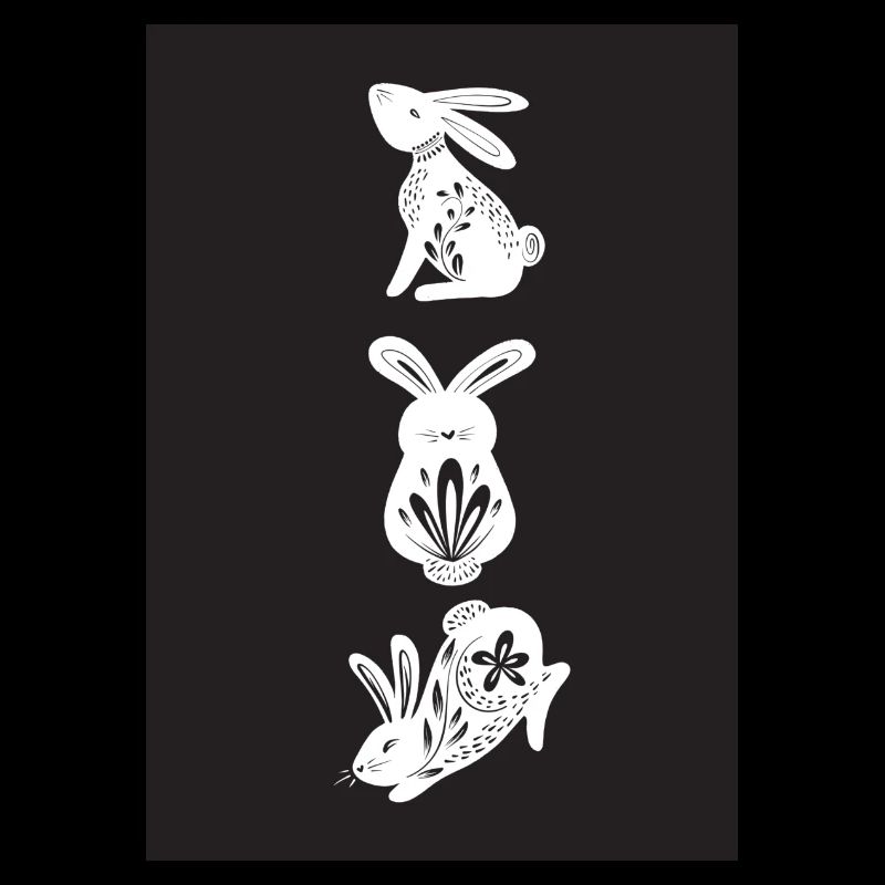 Trois lapins 🐇