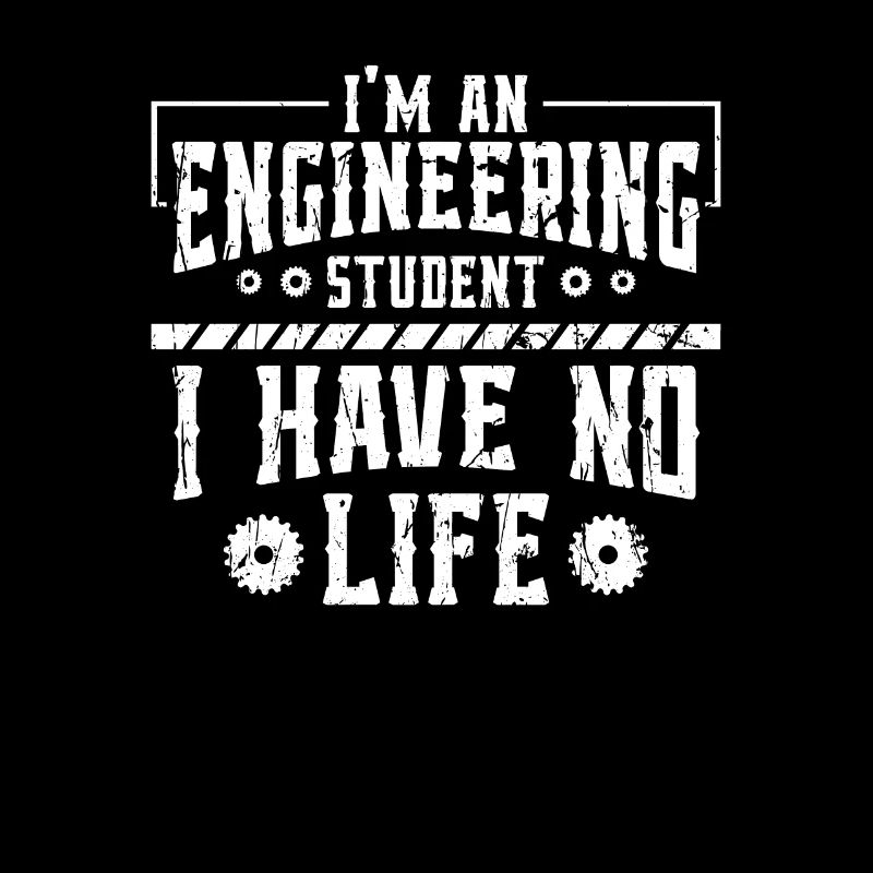 I'm an engineering student I have no life -