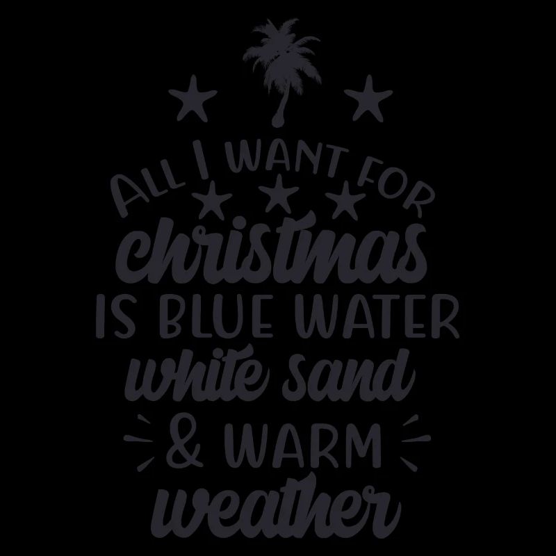 Noël - Eau chaude - Sable blanc - Chaleur